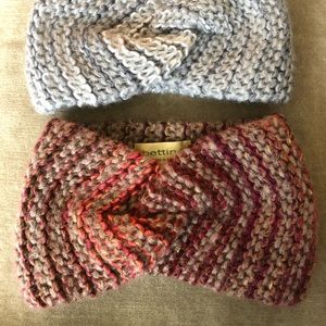 Anthropologie wooly headbands by Italian brand Bettina